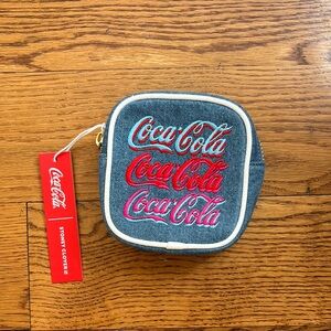 Coca-Cola Denim Coin Pouch